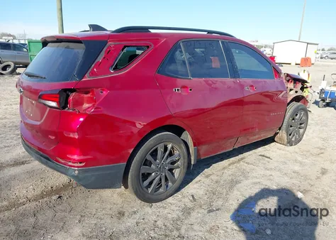 2022 Chevrolet Equinox Fwd Rs из США, поврежденный, VIN 3GNAXMEV3NS185504